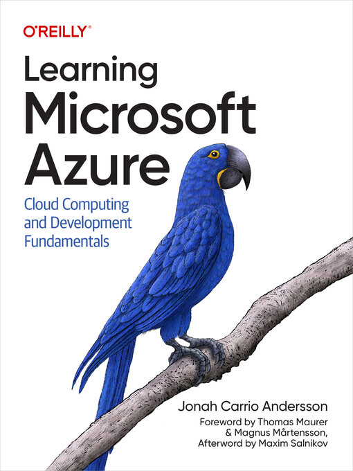 Title details for Learning Microsoft Azure by Jonah  Carrio  Andersson - Wait list